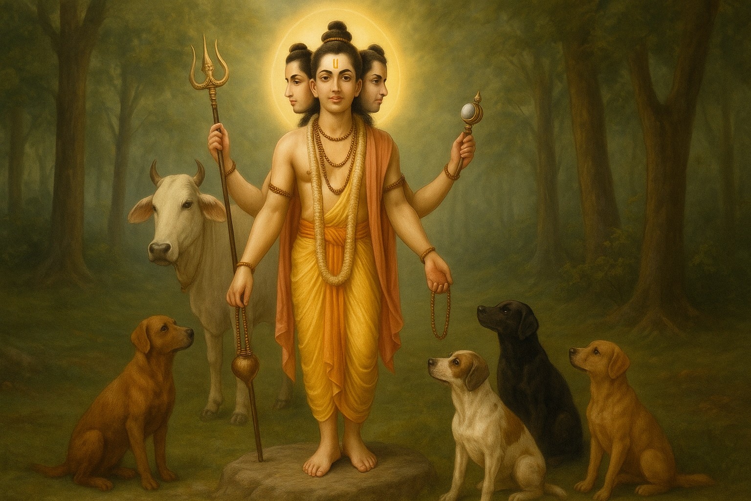 गुरुओं के भी गुरु भगवान दत्तात्रेय के दुर्लभ बीज मंत्र ! जो पितृ दोष और गृह क्लेश को तुरंत शांत करते हैं!