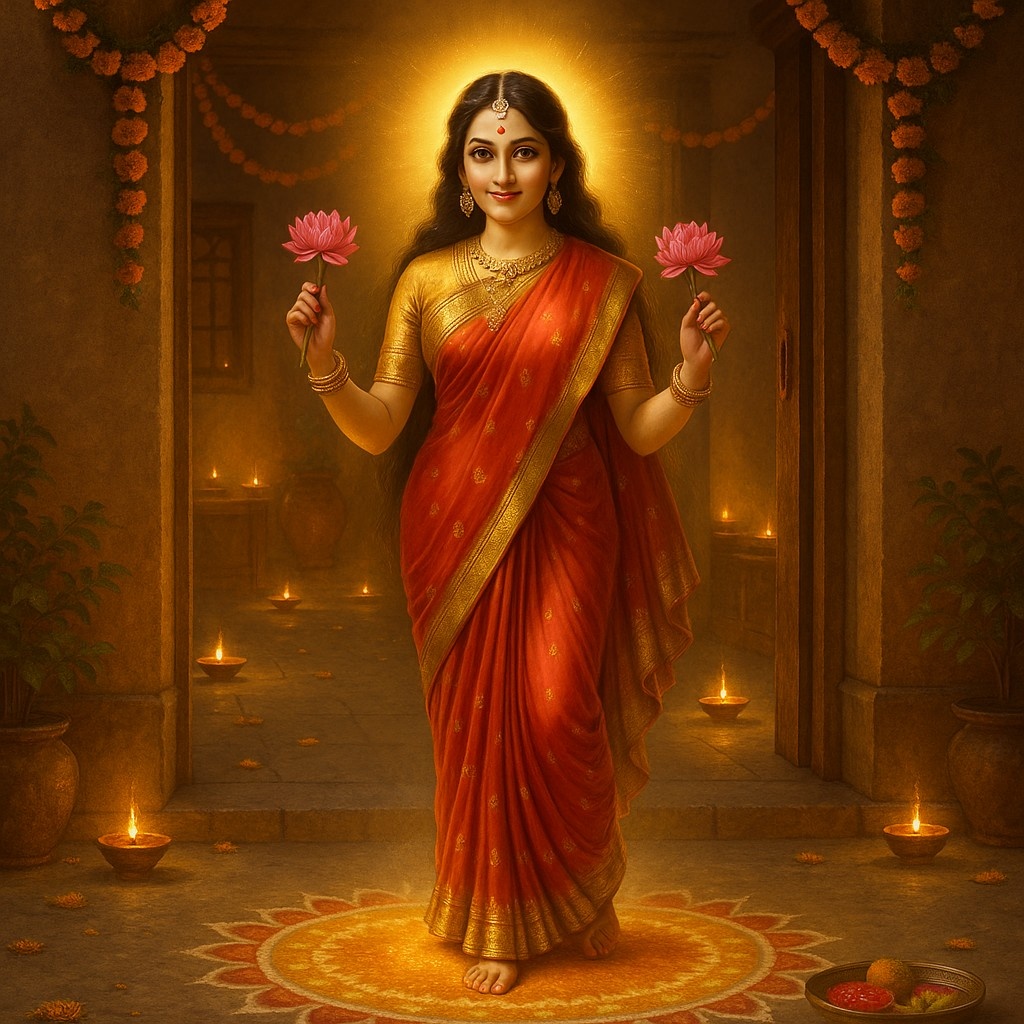 दीपावली लक्ष्मी साधना: सुख-समृद्धि हेतु सिद्ध शाबर मंत्र (विधि) !