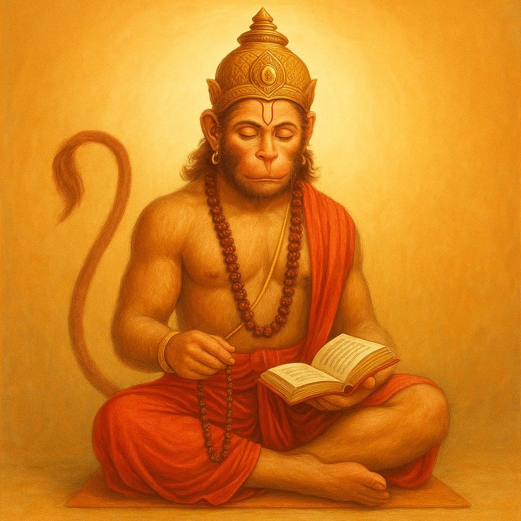 रात्रि साधना से जागृत होता है यह गुप्त हनुमान मंत्र — जानिए वीरासन में बैठकर शक्ति प्राप्ति की रहस्यपूर्ण विधि
