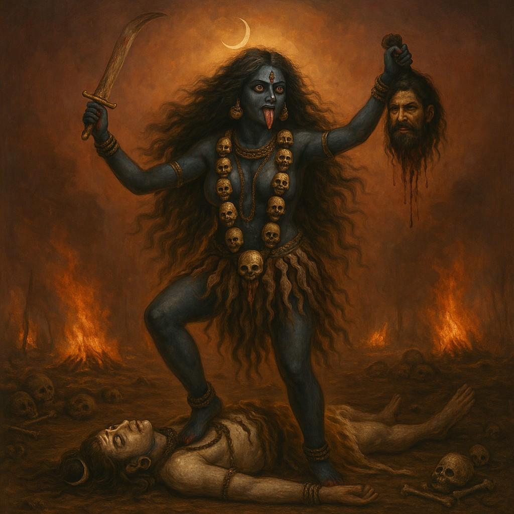 श्मशान काली कौन हैं? स्वरूप, मंत्र और तांत्रिक उपासना (विधि)!