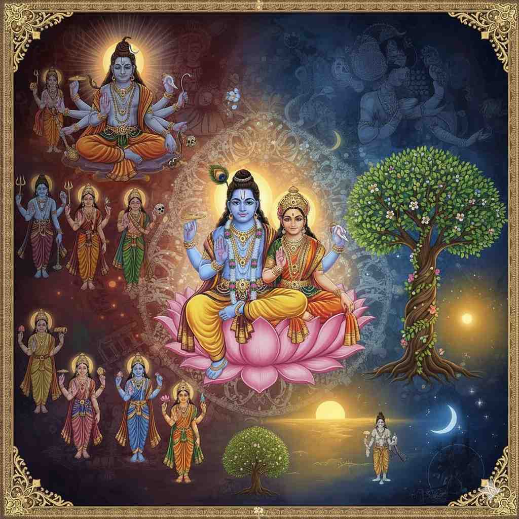 विष्णु पुराण अध्याय 8: रुद्र-सृष्टि और शिव की 'अष्ट-मूर्तियाँ'!