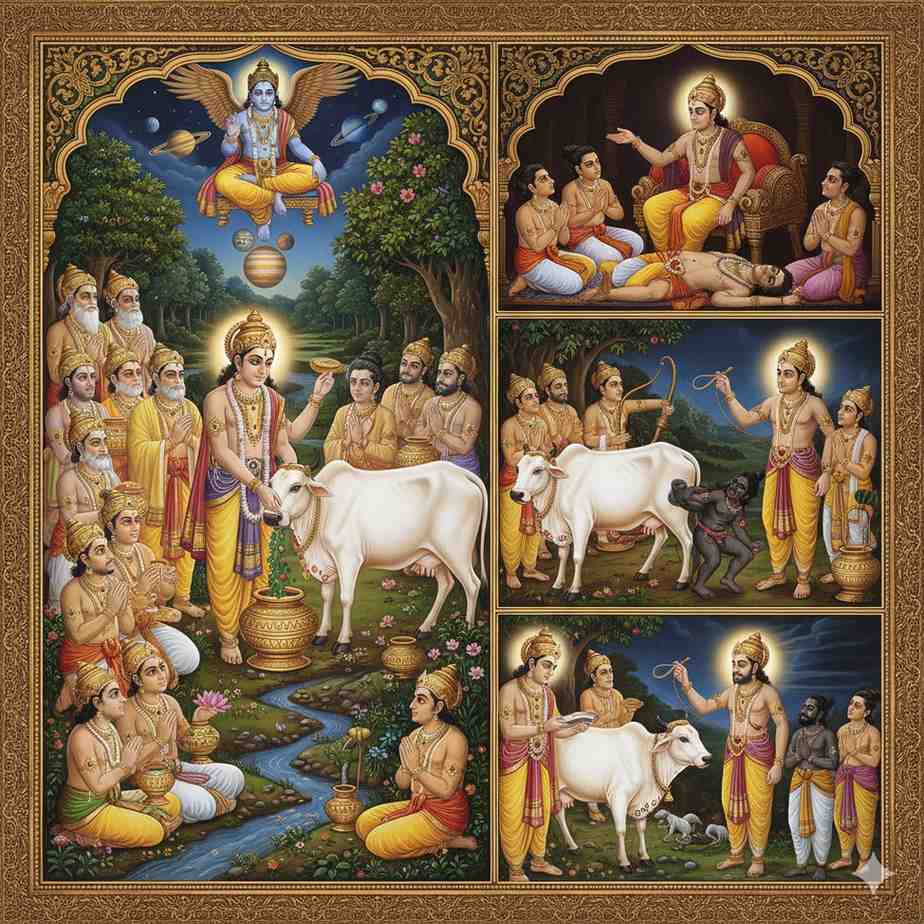 विष्णु पुराण अध्याय 13: राजा पृथु और 'पृथ्वी-दोहन' की कथा (हिंदी)!