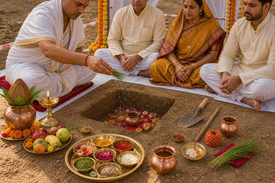 भूमि पूजन प्रकरण