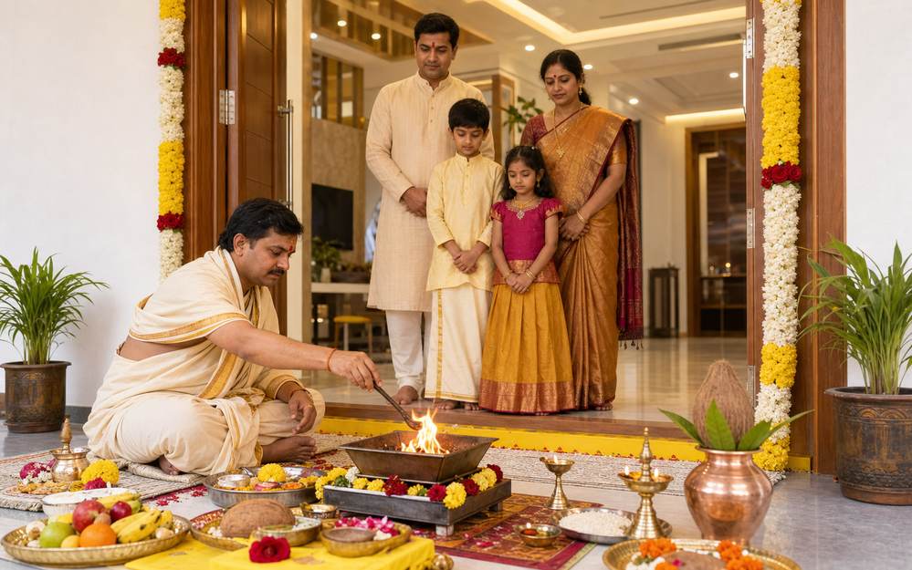 गृह प्रवेश-वास्तु शान्ति प्रयोग