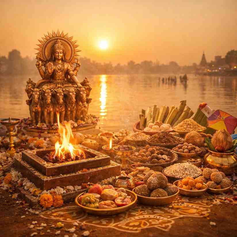 मकर संक्रांति पूजा विधि: संपूर्ण सामग्री, मंत्र, स्नान-दान विधान एवं पुण्यकाल