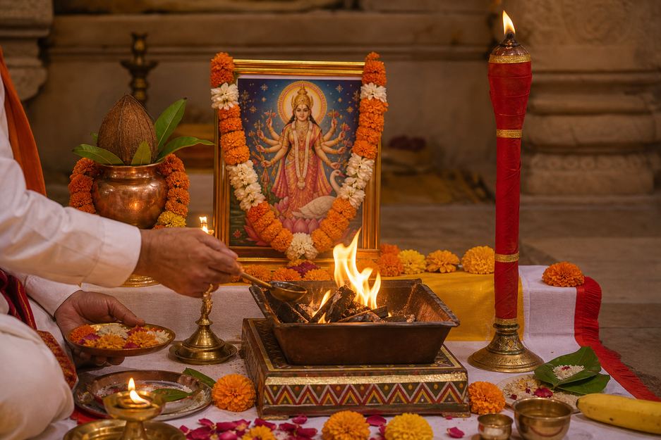 त्रिदेव पूजन
