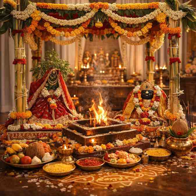 तुलसी विवाह पूजा विधि: संपूर्ण सामग्री, मंत्र एवं देवउठनी एकादशी विधान