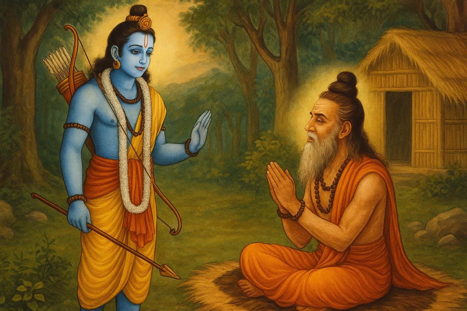 पढ़िए अरण्यकाण्ड भाग 6 – जब शरभंग ऋषि ने त्यागा स्वर्ग और श्रीराम से मांगा केवल भक्ति का वरदान !