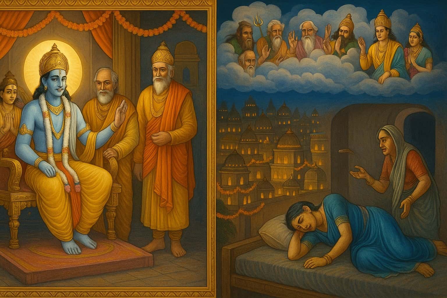 पढ़िए: रामचरितमानस का पाठ – अयोध्या कांड (प्रथम संस्करण) राम का राज्याभिषेक और मंथरा की कुटिलता! संक्षेप में, सरल और सटीक रूप में
