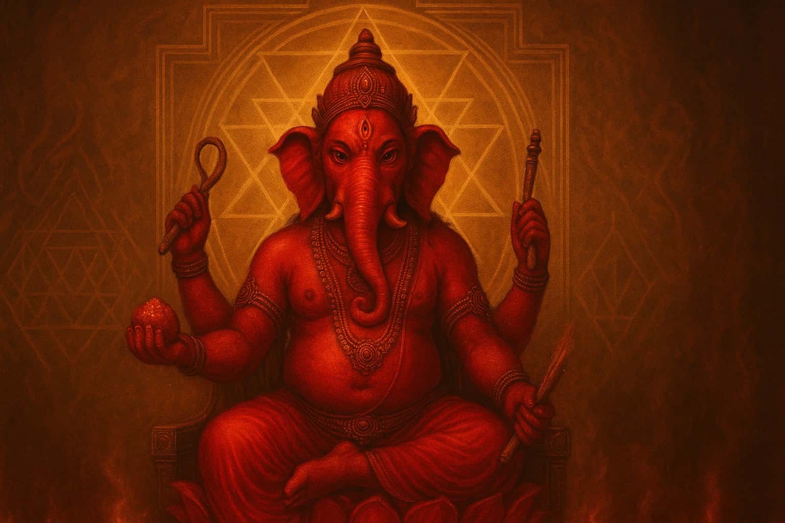 उच्छिष्ट गणपति मंत्र: वशीकरण, ऐश्वर्य और सिद्धि का उपाय !