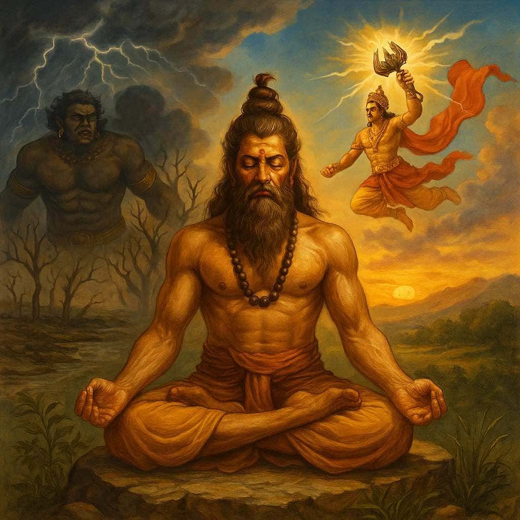 महर्षि दधीचि के बलिदान से बना 'वज्रास्त्र': इंद्र की विजय कथा !