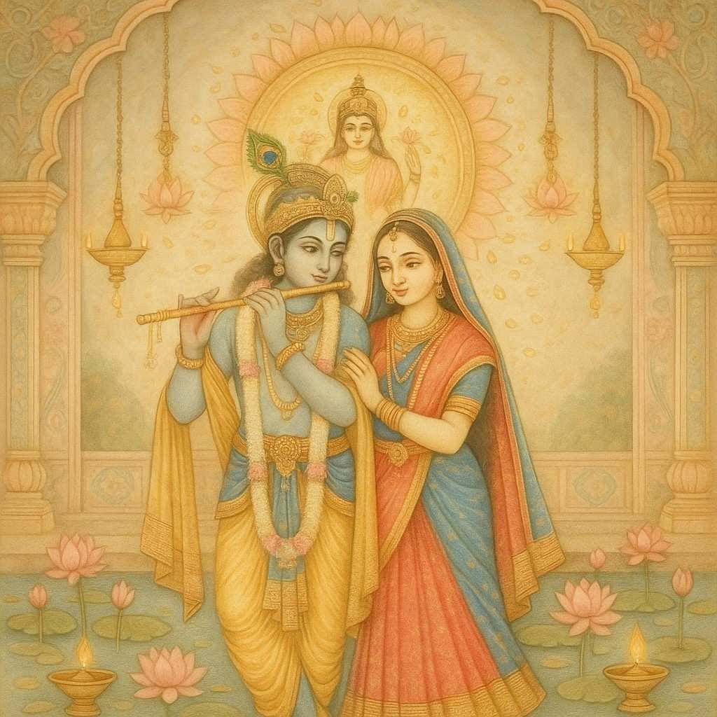 राधा-कृष्ण साधना: महालक्ष्मी पूजा क्यों जरूरी है? (शास्त्रीय रहस्य)!