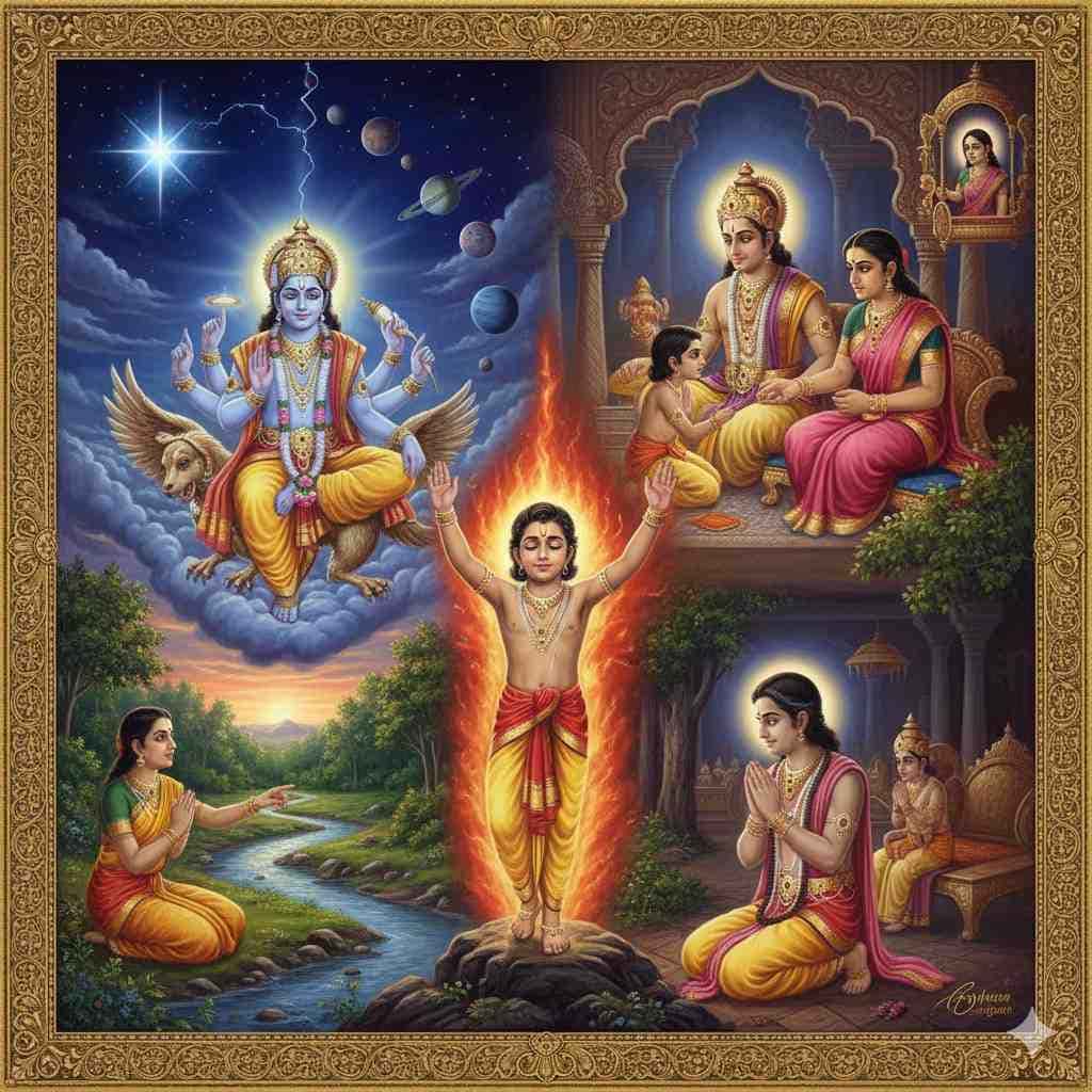 विष्णु पुराण अध्याय 11-12: भक्त ध्रुव की तपस्या और 'ध्रुव-पद' की प्राप्ति!