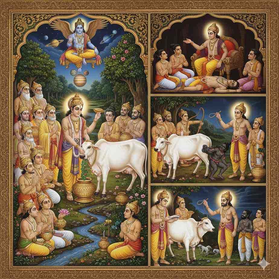 विष्णु पुराण अध्याय 13: राजा पृथु और 'पृथ्वी-दोहन' की कथा (हिंदी)!