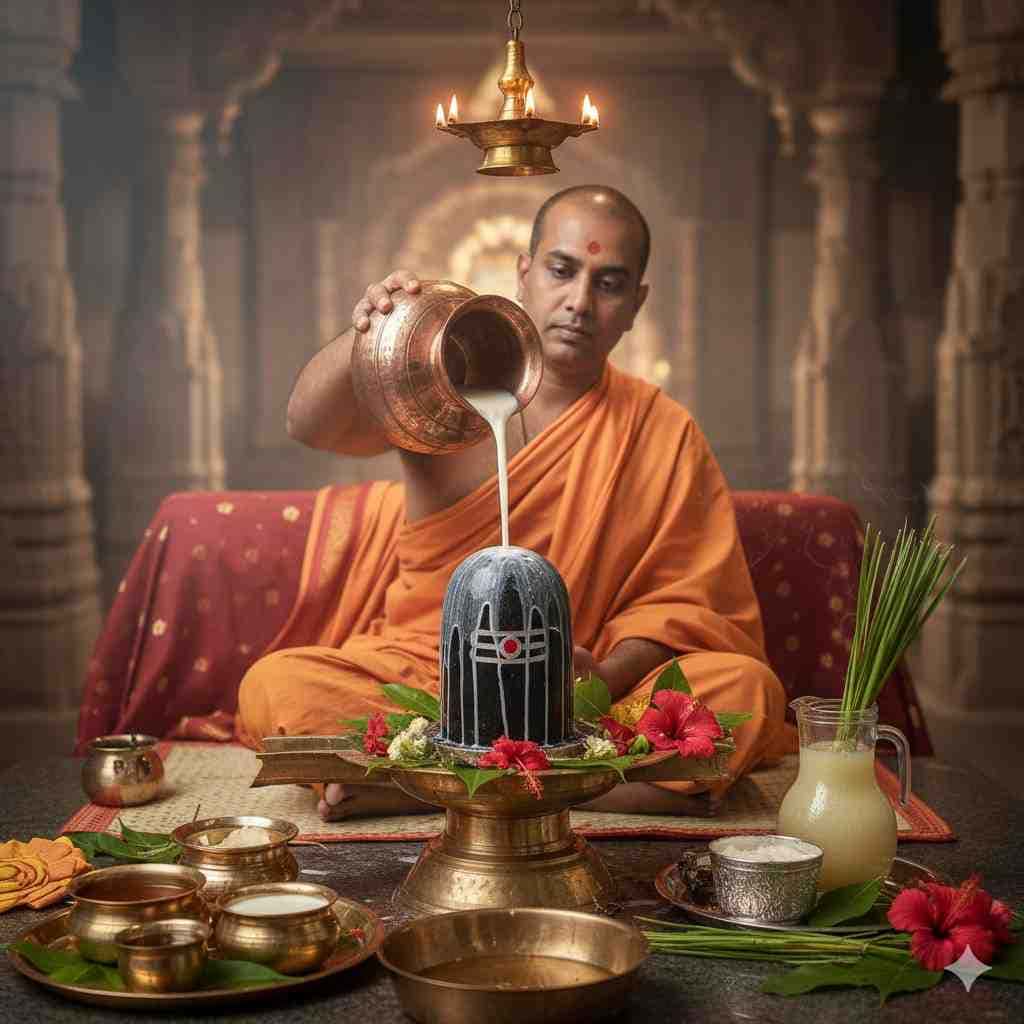 द्राभिषेक रहस्य: धन के लिए गन्ने का रस, तो बीमारी के लिए क्या चढ़ाएं?