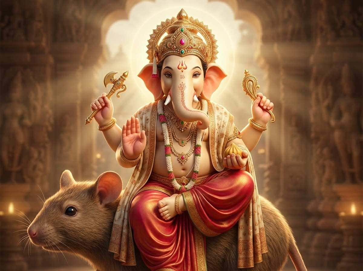 श्री गणेश कवच: गणेश पुराण व संसारमोहन पाठ और विधि !