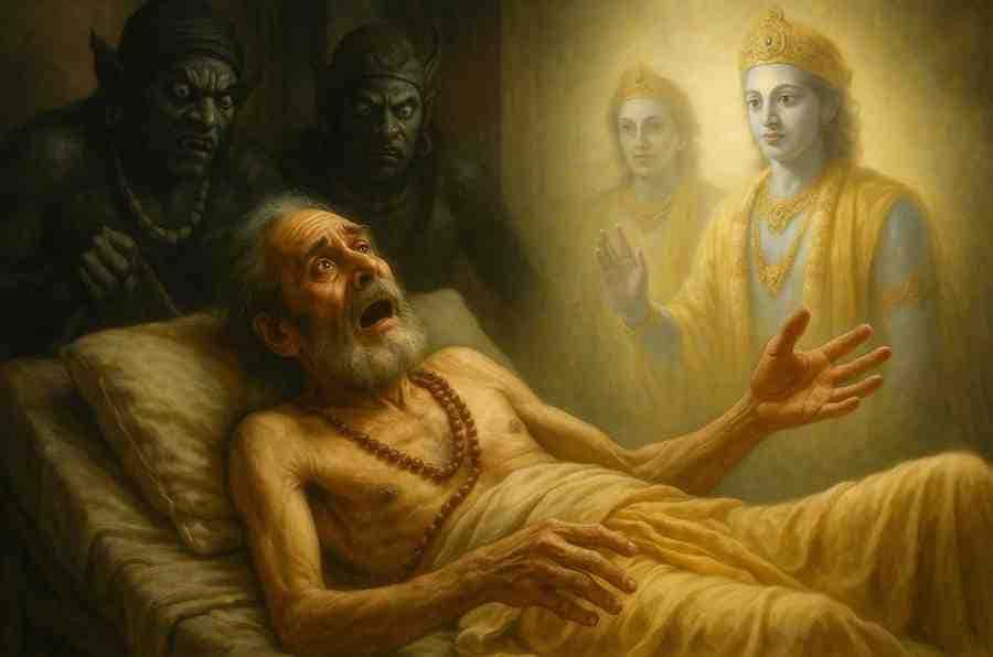 अजामिल कथा: नारायण नाम की शक्ति और यमदूतों की हार !