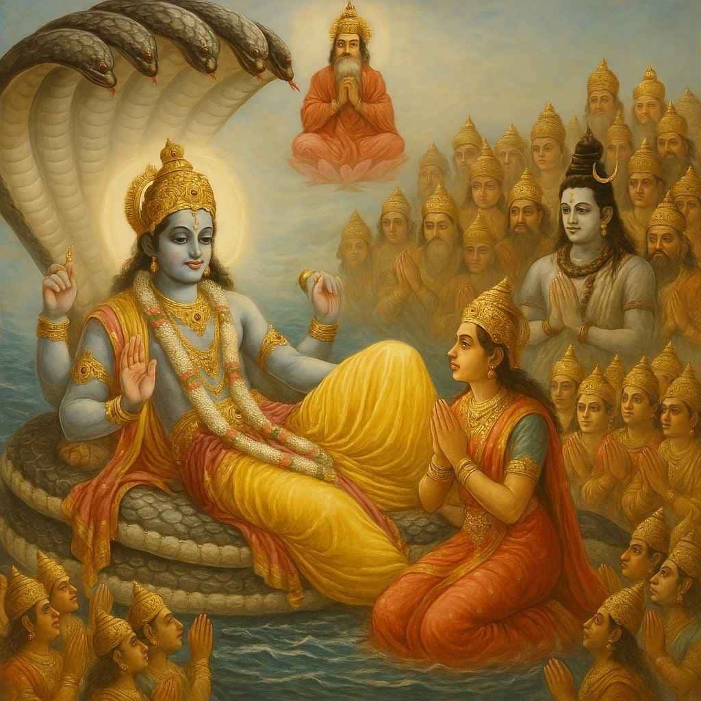 जय जय सुरनायक: शिव और ब्रह्मा द्वारा श्री हरि स्तुति !