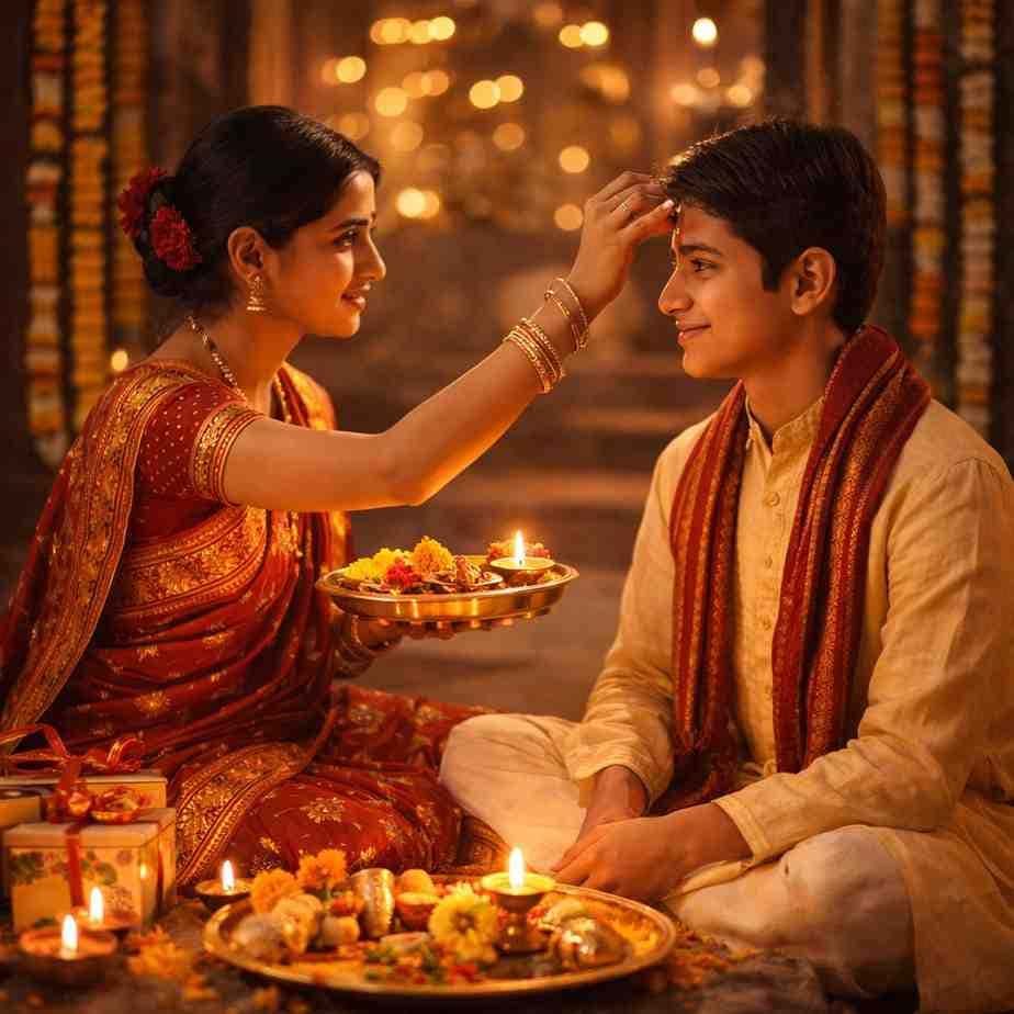 भैया दूज पूजा विधि: यम द्वितीया बहन-भाई पूजन की शास्त्रसम्मत विधि