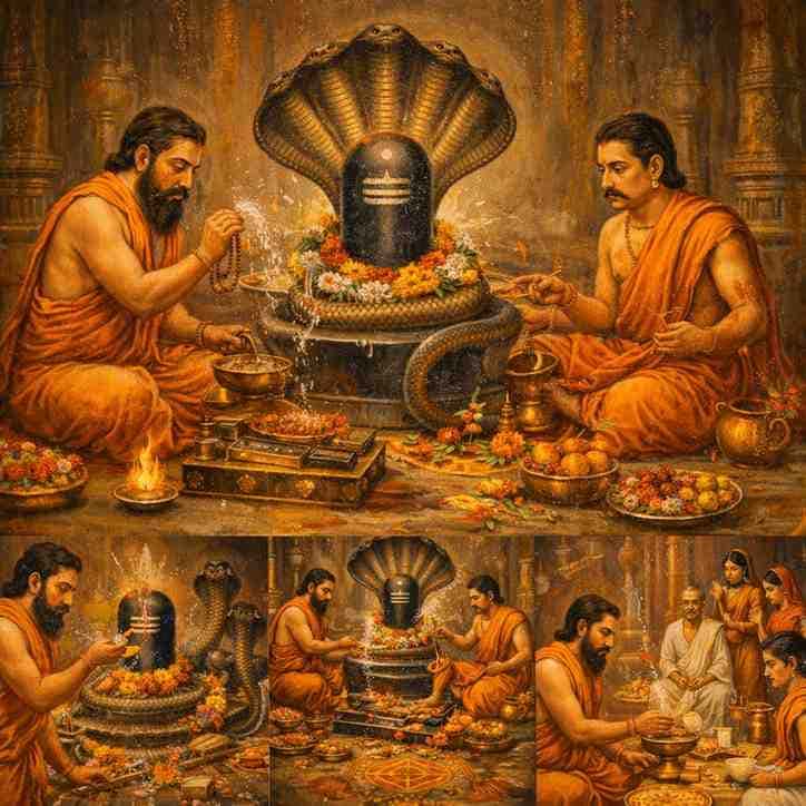 कालसर्प दोष शांति पूजा विधि: शास्त्रीय आधार, अनुष्ठानिक प्रक्रिया एवं यज्ञ-विधि