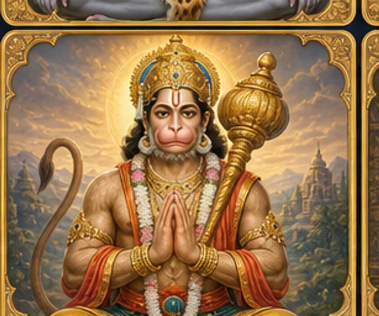 श्री हनुमान सहस्रनामावली चित्र
