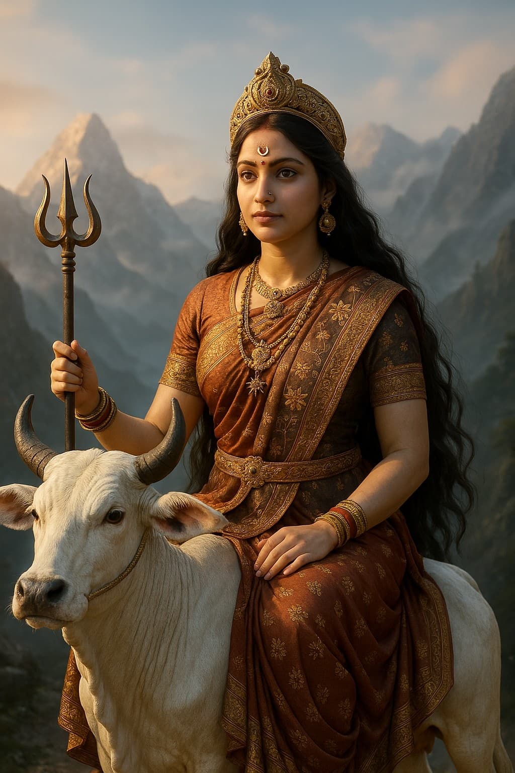 माँ शैलपुत्री: सती का पुनर्जन्म, बैल की सवारी और नवरात्रि का पहला दिन !