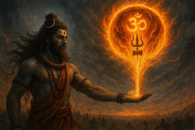 पाशुपतास्त्र: ब्रह्मास्त्र से घातक, संहार शक्ति और प्राप्ति कथा !