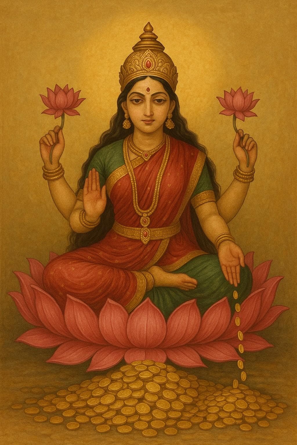 पद्मावती देवी मंत्र: गुप्त धन और ऐश्वर्य का दुर्लभ उपाय !
