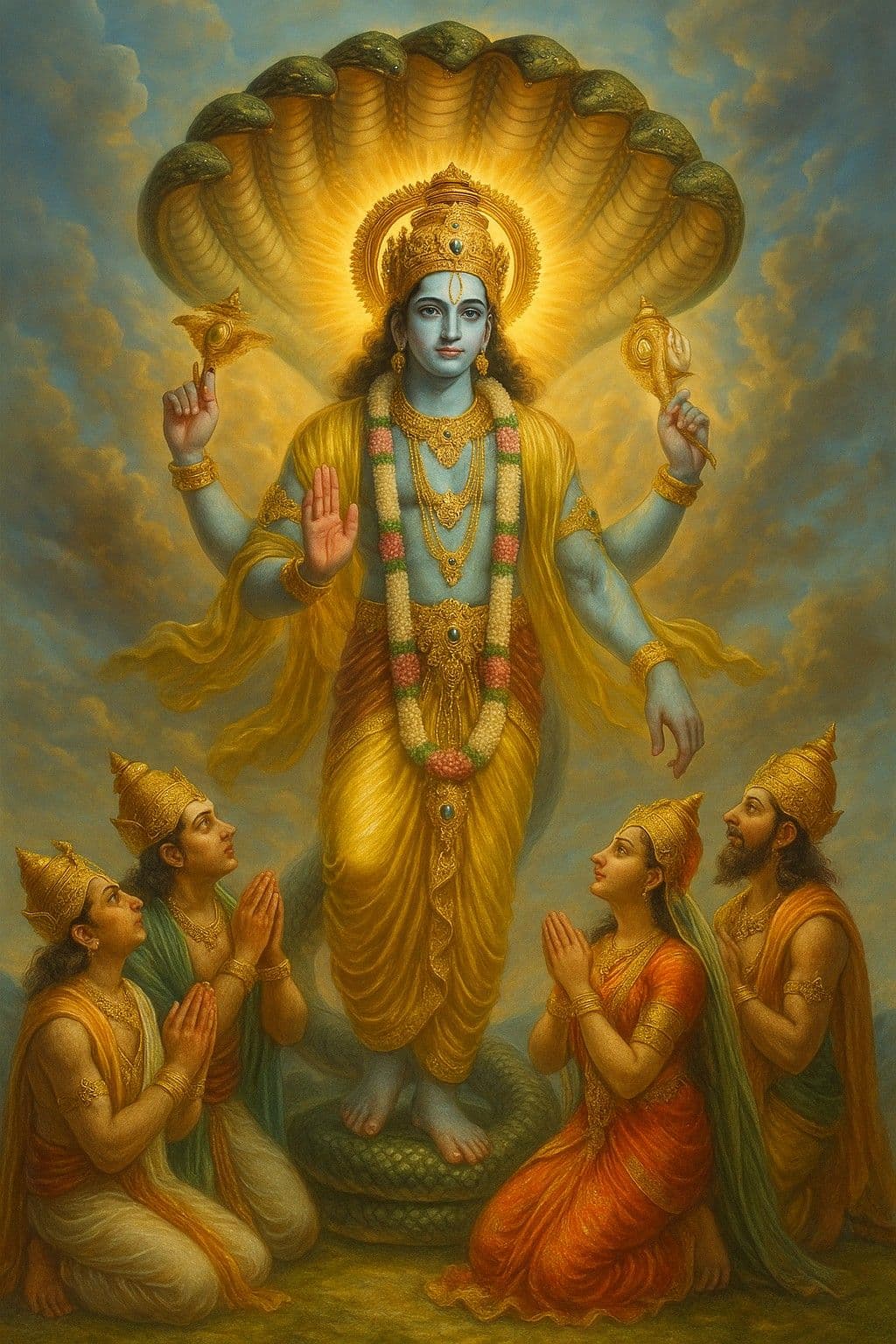 विष्णु गायत्री मंत्र: दिव्य बुद्धि, शांति व आध्यात्मिक जागरण !