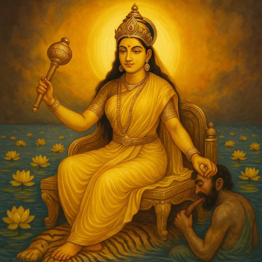 माँ बगलामुखी साधना: शत्रु स्तम्भन और 'वाक् सिद्धि' का मंत्र !