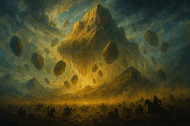 पर्वतास्त्र का प्रभाव: आसमान से 'पहाड़ों की वर्षा' करने वाला अस्त्र !