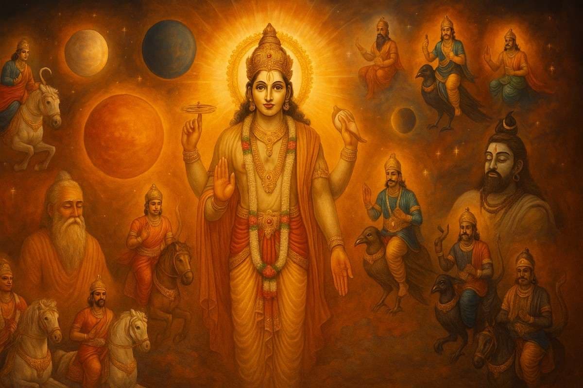 नवग्रह और साक्षी मंत्र: आपके कर्मों का 'हिसाब' कैसे रखा जाता है?