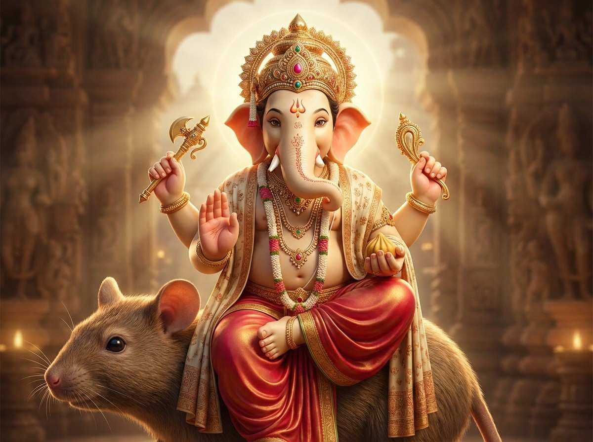 श्री गणेश कवच: गणेश पुराण व संसारमोहन पाठ और विधि !