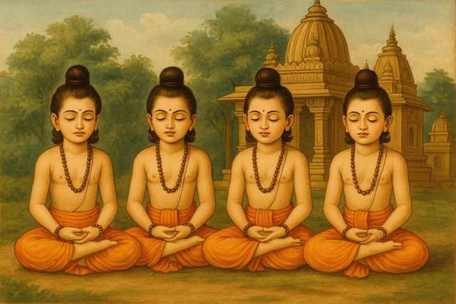 चार कुमार अवतार:भगवान विष्णु के ज्ञान और बाल लीलाओं की कथा !