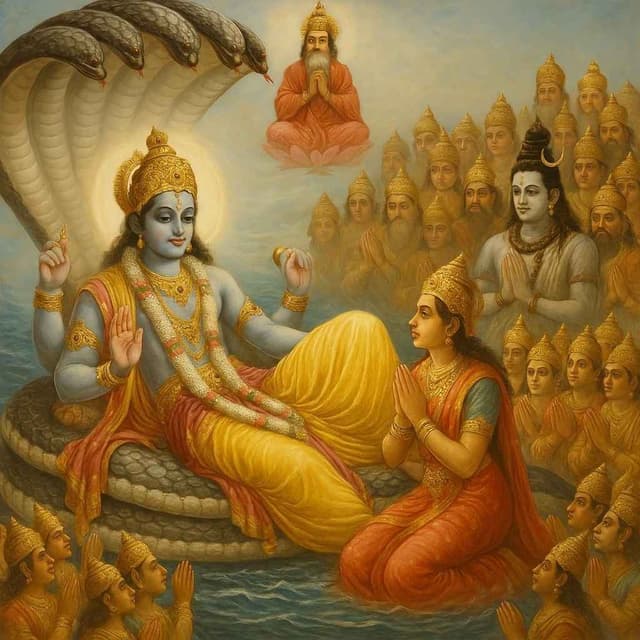 जय जय सुरनायक: शिव और ब्रह्मा द्वारा श्री हरि स्तुति !