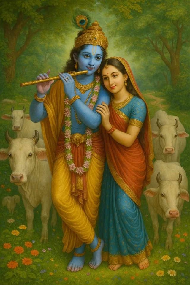 श्री राधा रानी: भागवत रहस्य और पौराणिक साक्ष्य !