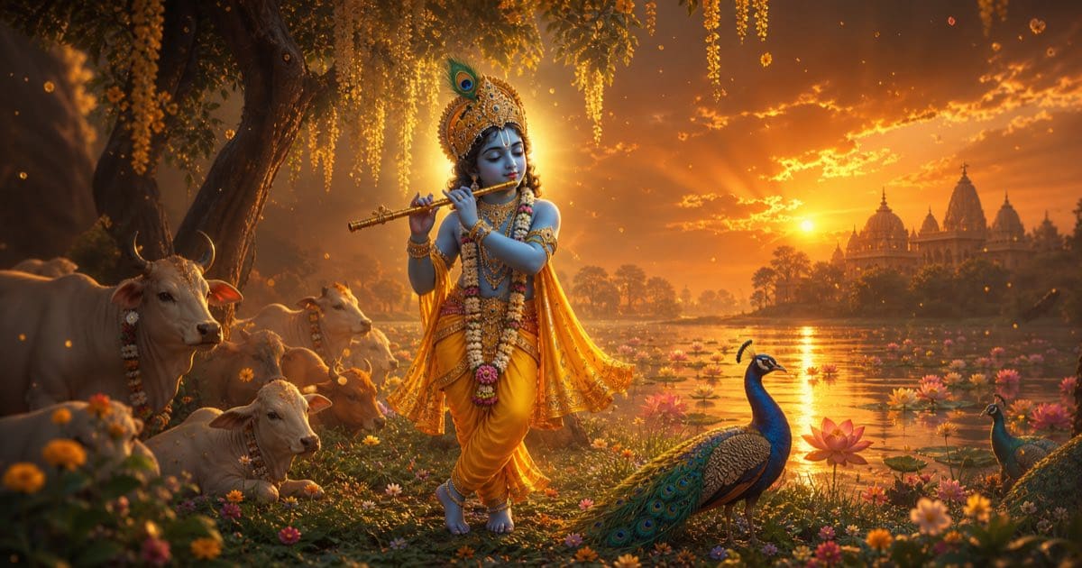 श्रीमद्भागवतम् — महर्षि वेदव्यास द्वारा रचित दिव्य महापुराण का चित्रण