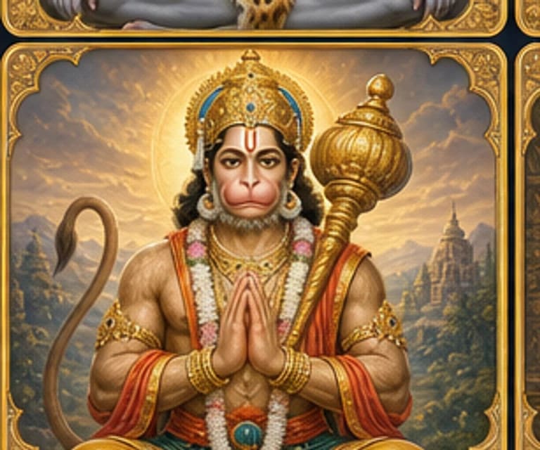 श्री हनुमान सहस्रनामावली चित्र