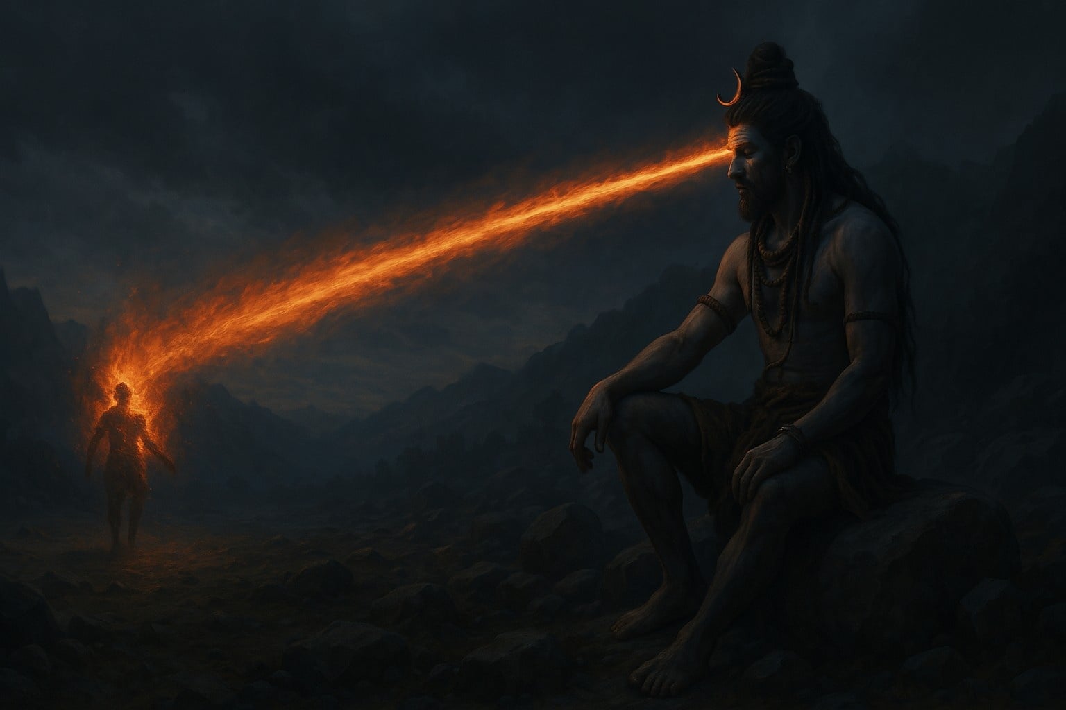 कामदेव दहन: शिव की समाधि और तीसरे नेत्र का रहस्य !