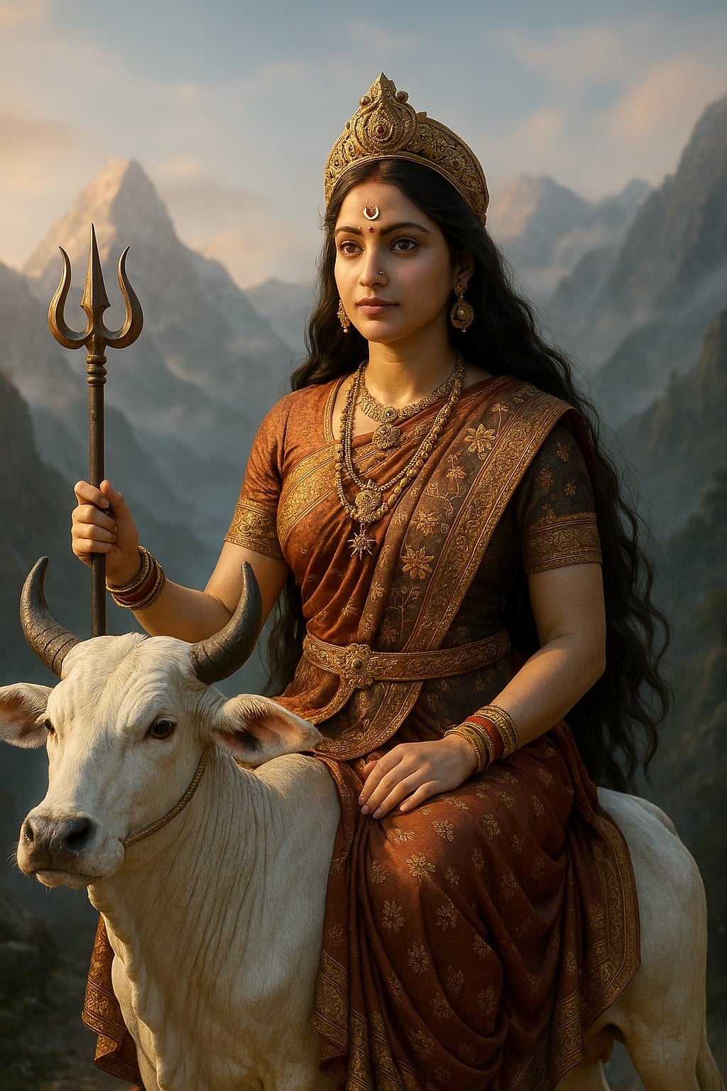 माँ शैलपुत्री: सती का पुनर्जन्म, बैल की सवारी और नवरात्रि का पहला दिन !