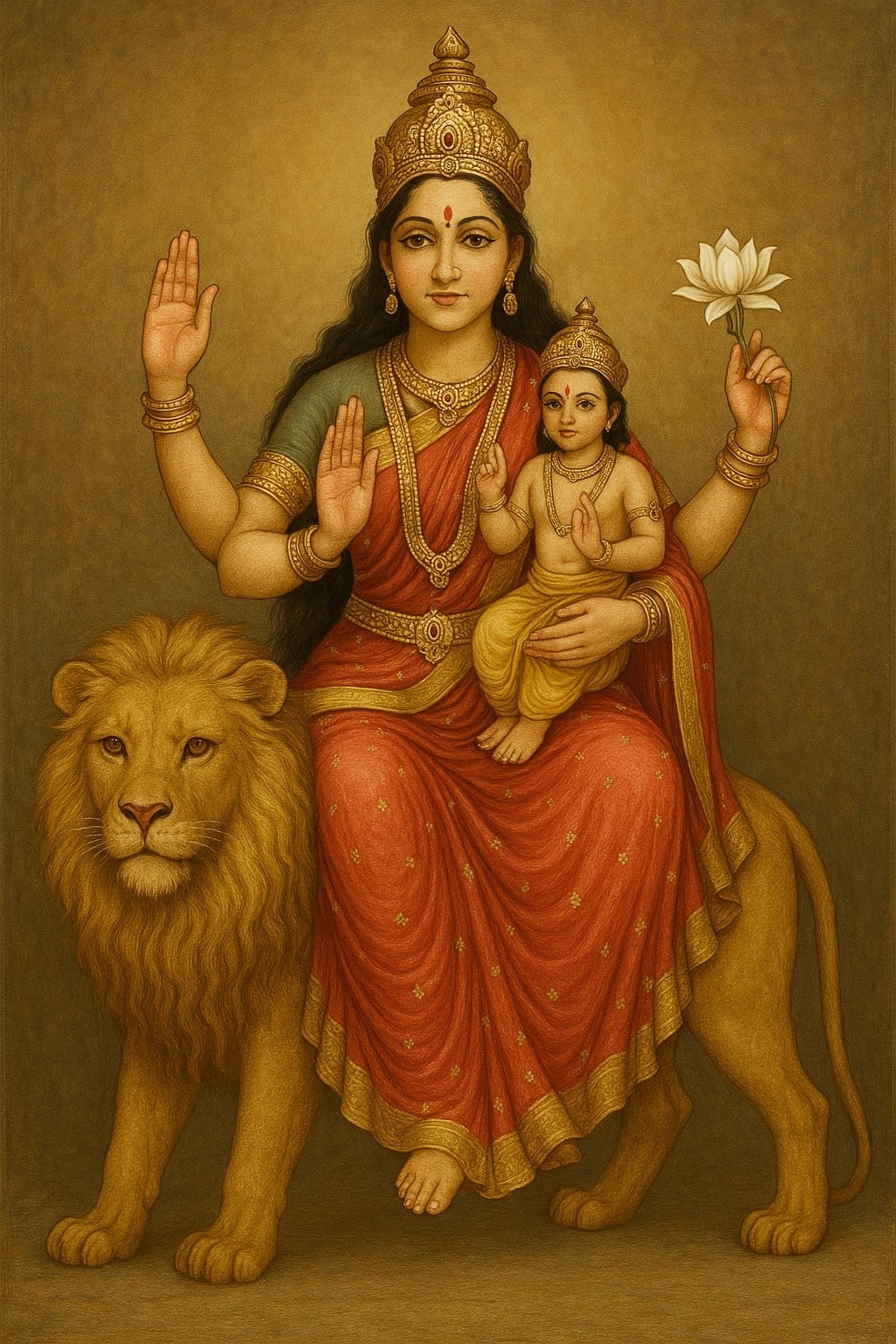 माँ स्कंदमाता: गोद में बाल कार्तिकेय, मोक्ष का द्वार और 'पद्मासना' का रहस्य !