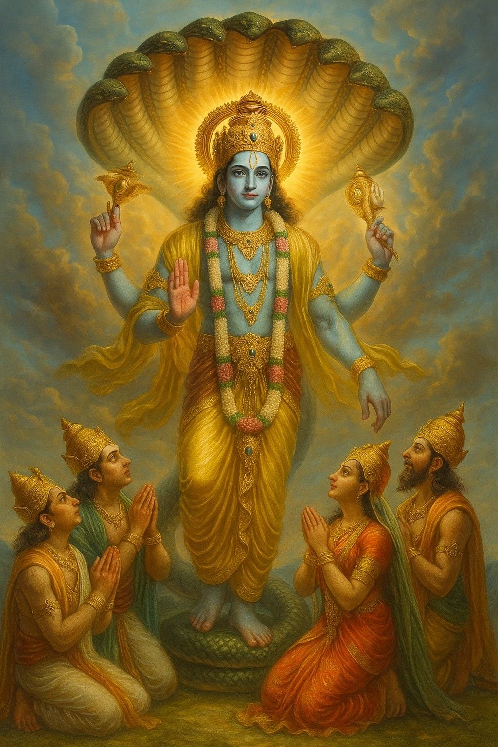 विष्णु गायत्री मंत्र: दिव्य बुद्धि, शांति व आध्यात्मिक जागरण !