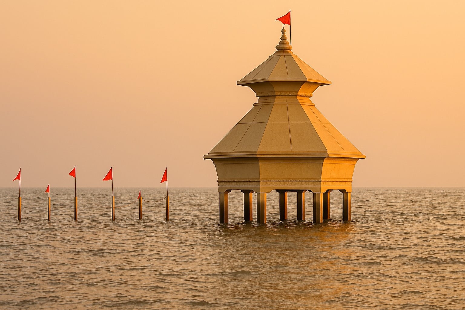 स्तम्भेश्वर महादेव: दिन में 2 बार समुद्र में 'गायब' होने वाला मंदिर!