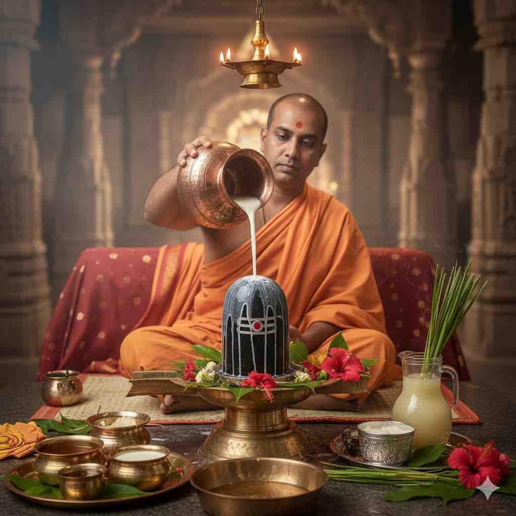 द्राभिषेक रहस्य: धन के लिए गन्ने का रस, तो बीमारी के लिए क्या चढ़ाएं?