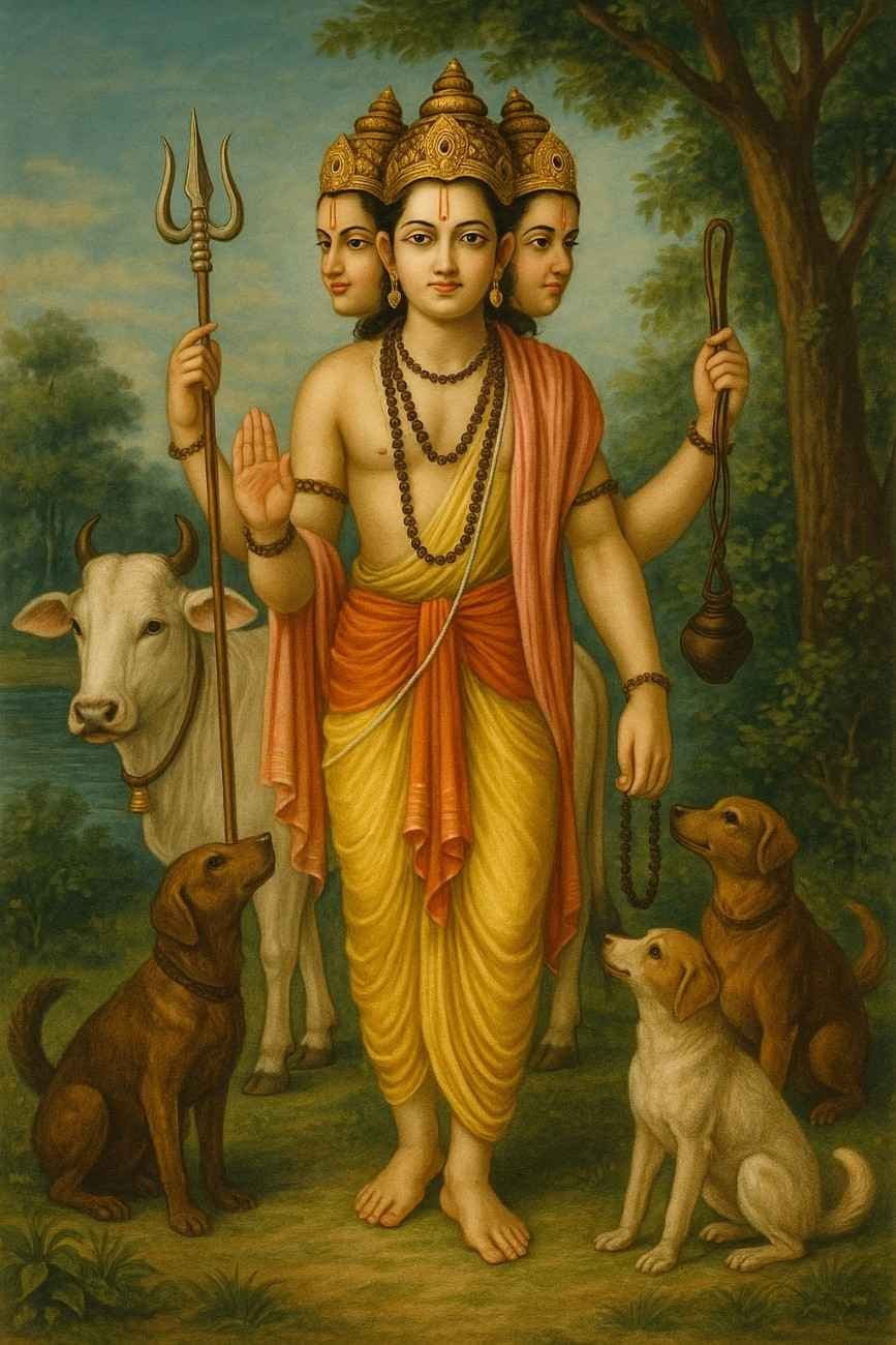 दत्तात्रेय अवतार: ब्रह्मा, विष्णु व महेश के एक रूप की कथा !