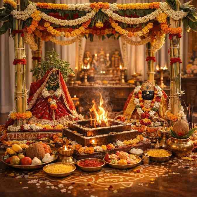 तुलसी विवाह पूजा विधि: संपूर्ण सामग्री, मंत्र एवं देवउठनी एकादशी विधान