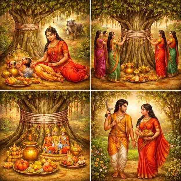 वट सावित्री व्रत पूजा विधि: शास्त्रसम्मत पूजा-विधि एवं अनुष्ठानिक विश्लेषण