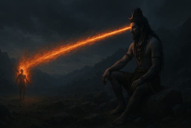 कामदेव दहन: शिव की समाधि और तीसरे नेत्र का रहस्य !