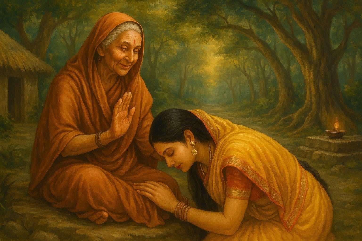 पढ़िए अरण्य कांड – तृतीय संस्करण: सती अनसूया और देवी सीता का मिलन – वह क्षण जिसने नारी धर्म को नया आयाम दिया !