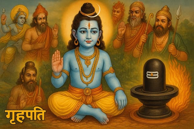 शिव गृहपति अवतार: अग्नि और दिशाओं के स्वामी बनने की कथा !